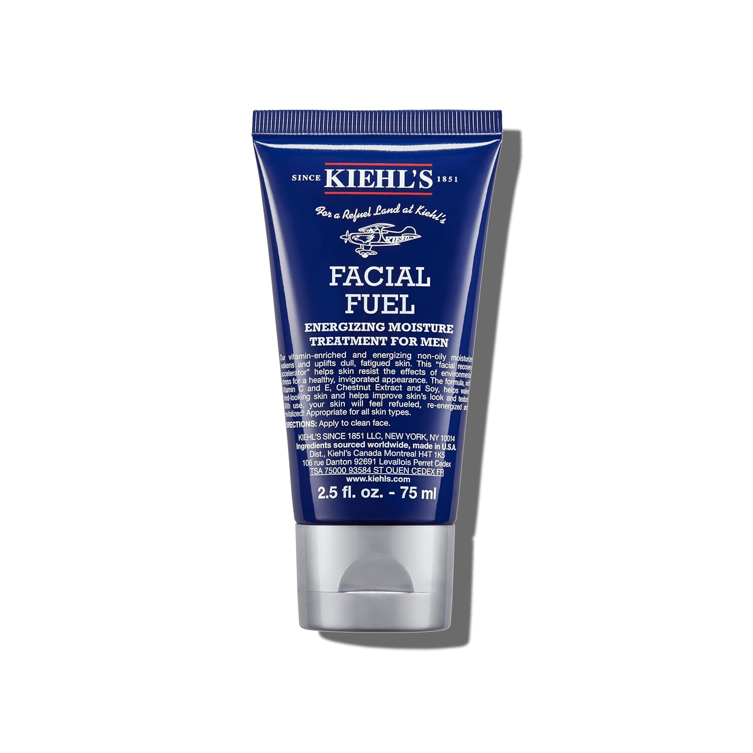 Kiehl's Facial Fuel Moisturizer for Men with Vitamin C and Caffeine