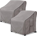 Waterproof Patio Chair Cover 32W x 37D x 36H 2Pack - Heavy Duty