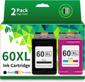 TEINO 60XL Remanufactured Ink Cartridge 2-Pack - High Yield