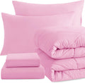 Twin Comforter Set with Sheets - All-Season Soft Twin Bedding Set