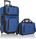U.S. Traveler Rio Softside Expandable Carry-on Luggage Set - Travel