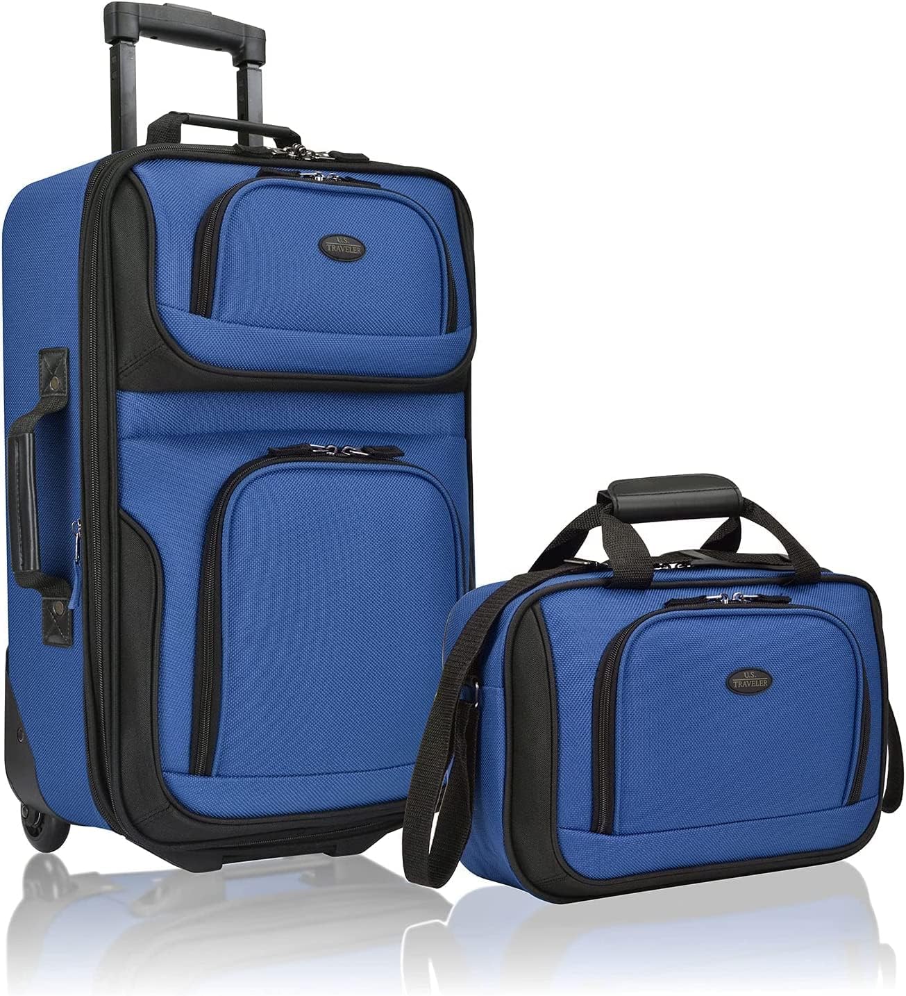 U.S. Traveler Rio Softside Expandable Carry-on Luggage Set