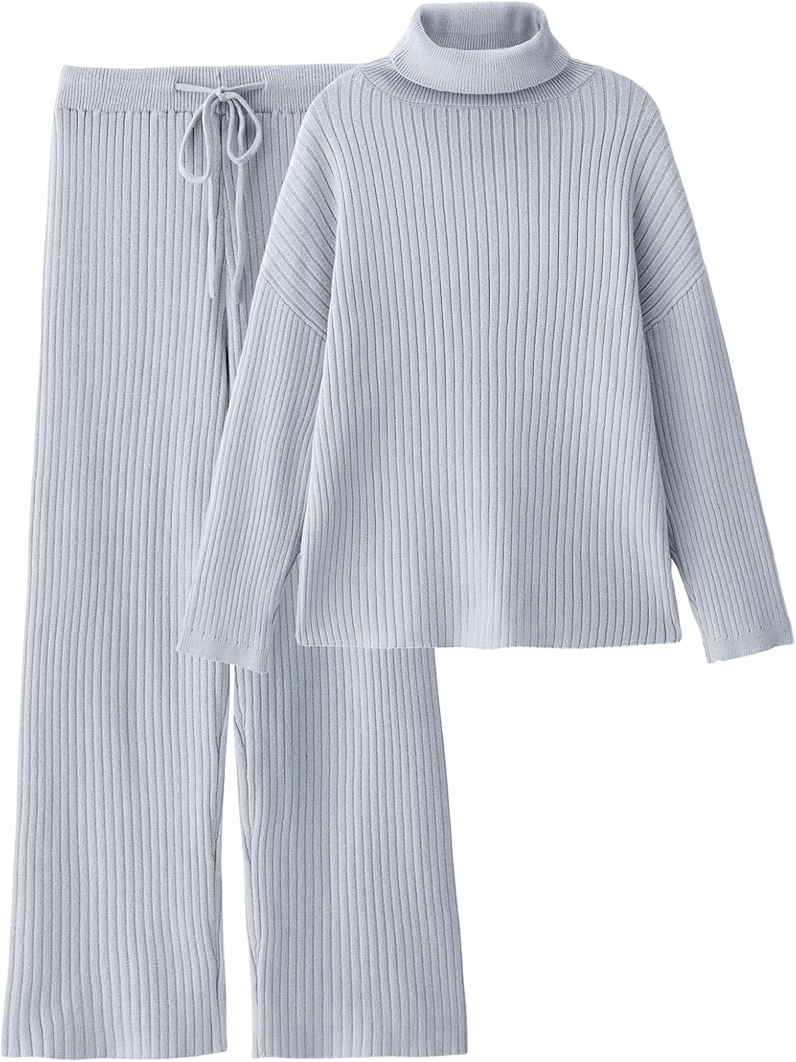 LILLUSORY Women's Cozy Knit Sweatsuit Set for All Occasions