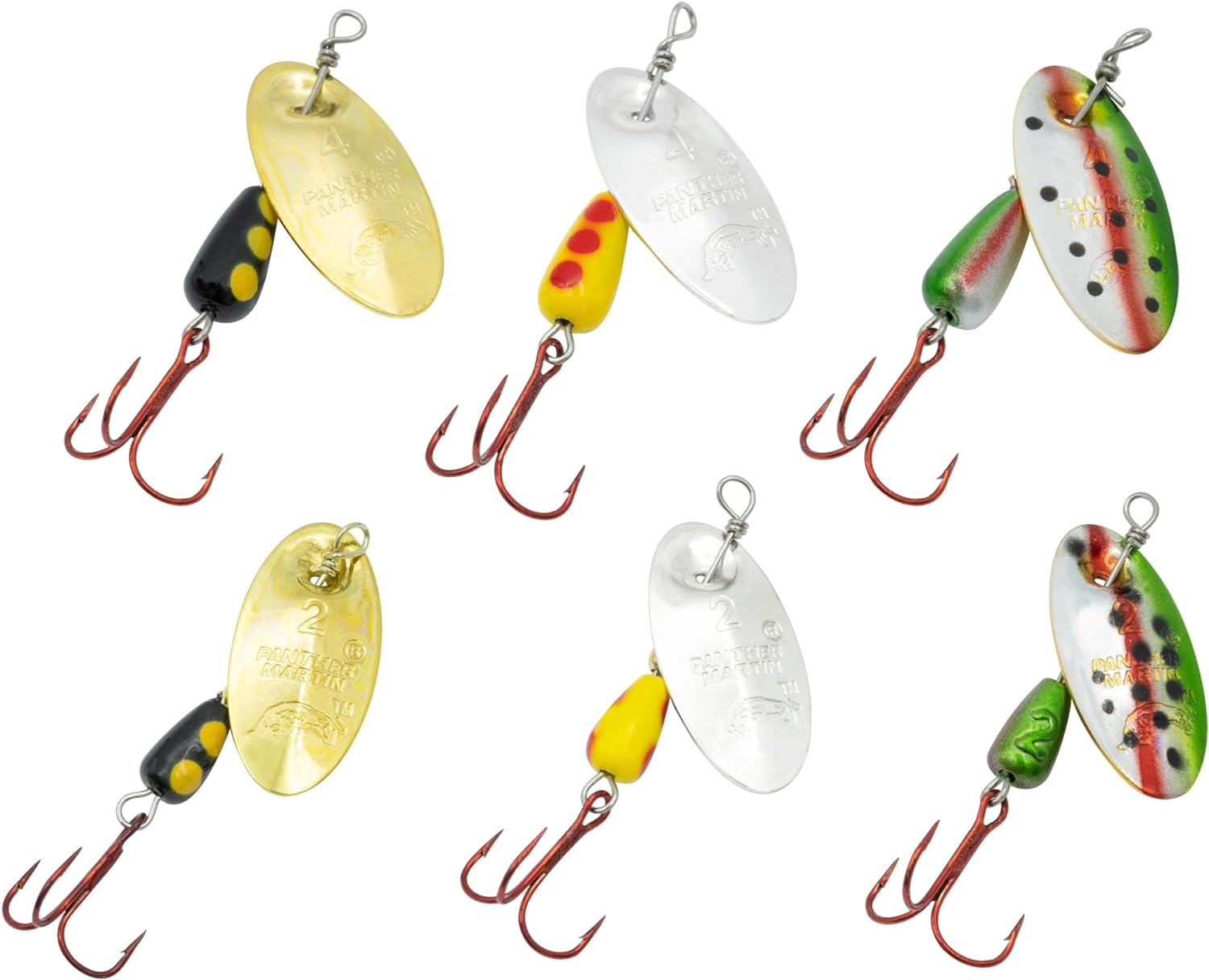 Panther Martin 6-Pack Spinning Lures: Ultimate Fish Catcher