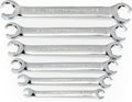 GEARWRENCH 6 Pc Flare Nut Wrench Set, SAE - Durable Alloy Steel