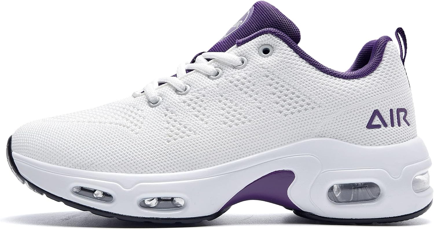 Womens Tennis Running Shoes with Breathable Lightweight Design
