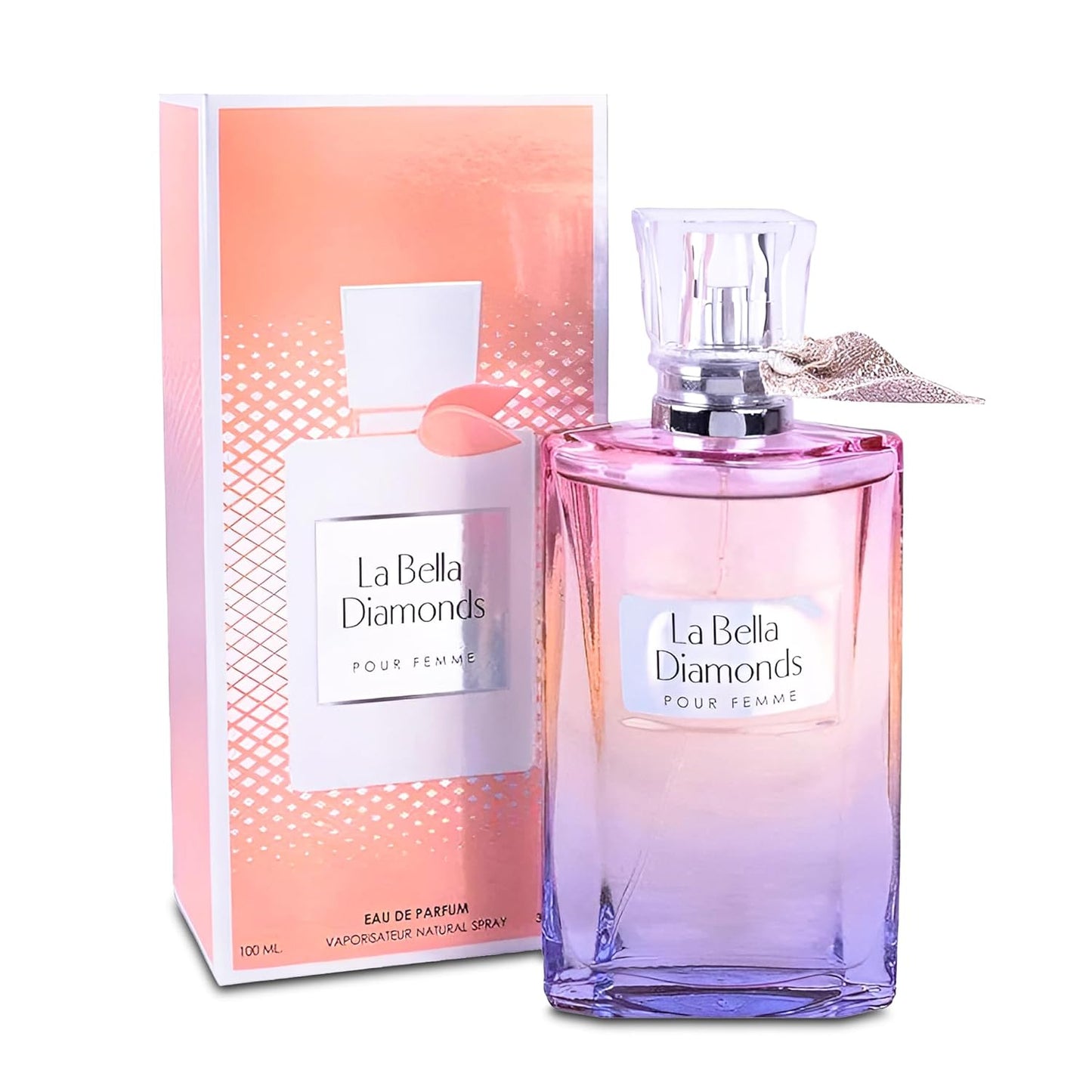 La Bella Diamond Women's Perfume - Floral & Sweet Scent Gift