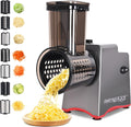 Electric Cheese Grater 7 in 1 - Fast 250W Slicer Shredder