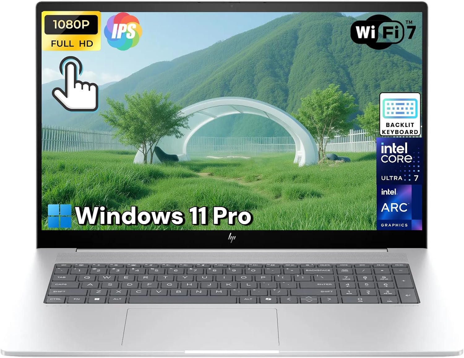 HP Envy 17 Business Laptop with Touchscreen and 16-Core Power