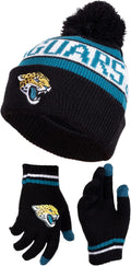 Ultra Game Youth NFL Super Soft Winter Beanie with Pom - Kids