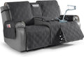 Loveseat Recliner Cover with Console - Waterproof Protector for Dual