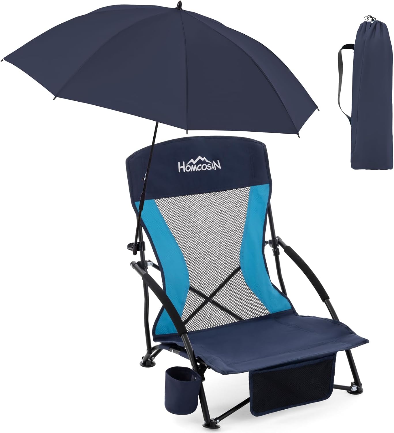 Homcosan Beach Chair: Portable Comfort & Convenience