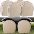 Leader Accessories 4-Pack Tire Covers - Heavy Duty Wheel Protectors