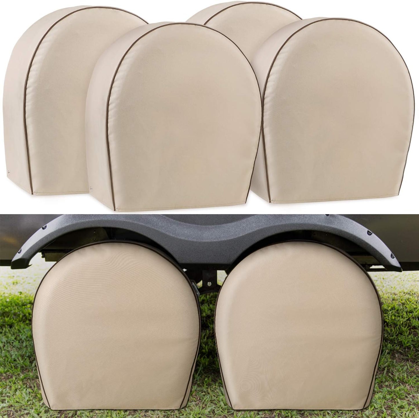 Leader Accessories Heavy Duty Tire Covers for Trucks and SUVs