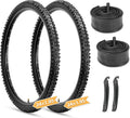 Hycline Mountain Bike Tires Set: Durable 20/24/26x1.95 Tires