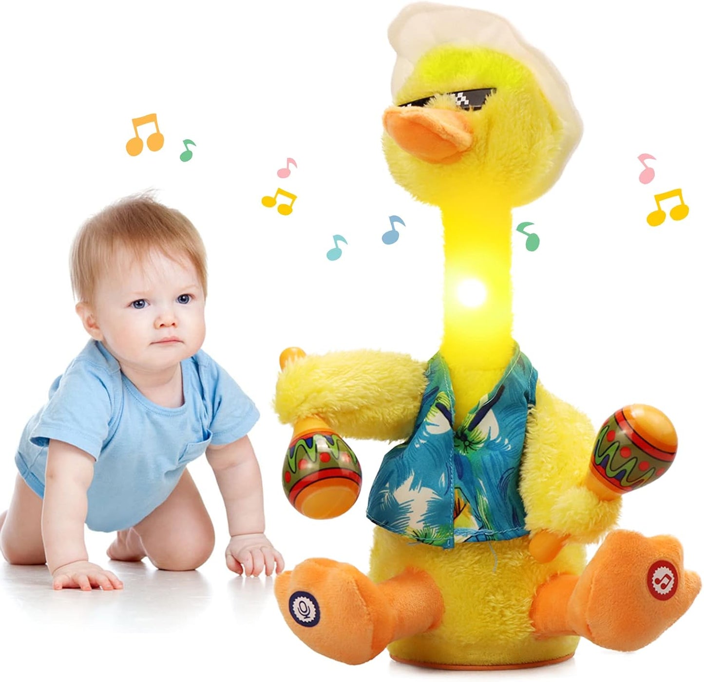 Dancing Talking Duck Toy for Kids - Interactive & Fun!