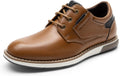 Boys Oxford Dress Sneakers - Comfortable Vegan Leather Formal Shoe