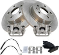 TRQ Rear Brake Pad & Rotor Kit for Buick Encore and Trax