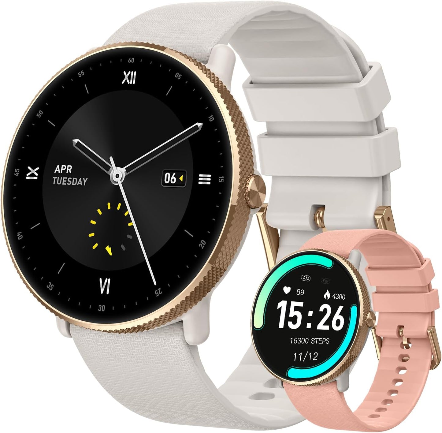 Smart Watch for Women Fitness Tracker with Heart Rate Monitor
