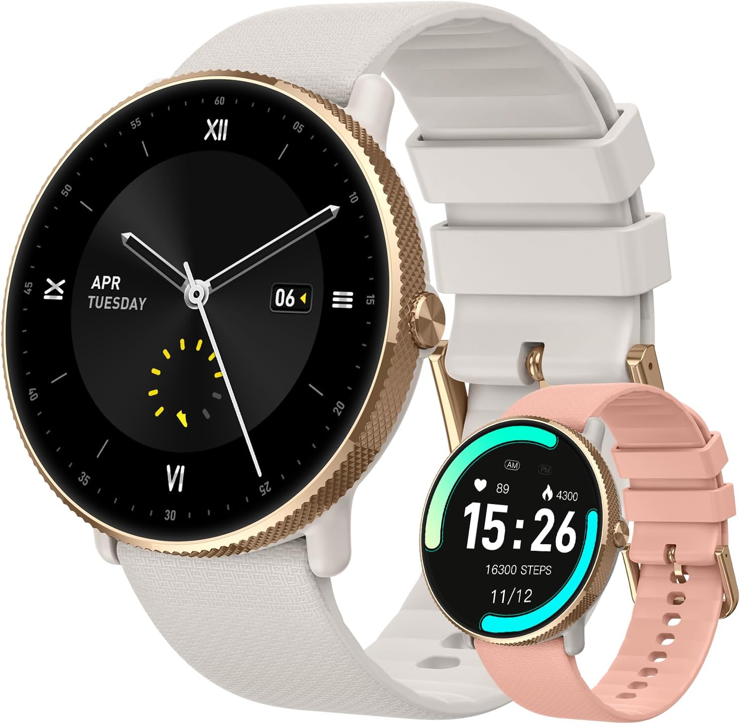 Smart Watch for Women Fitness Tracker with Heart Rate Monitor
