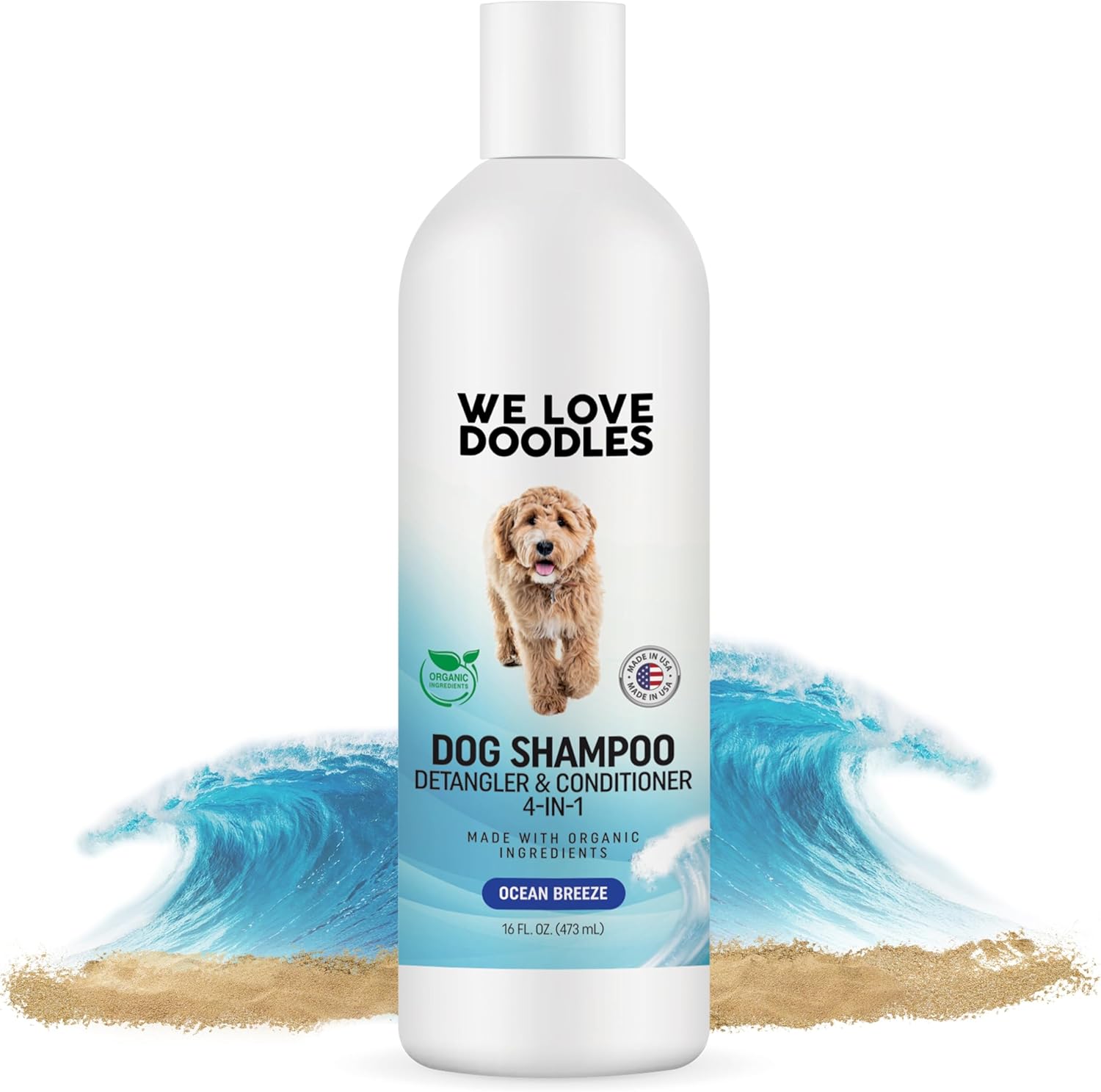 Organic Dog Shampoo for Doodles - Matted Hair Solution!