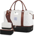 LOVEVOOK Travel Duffle Bag for Women with Shoe Compartment