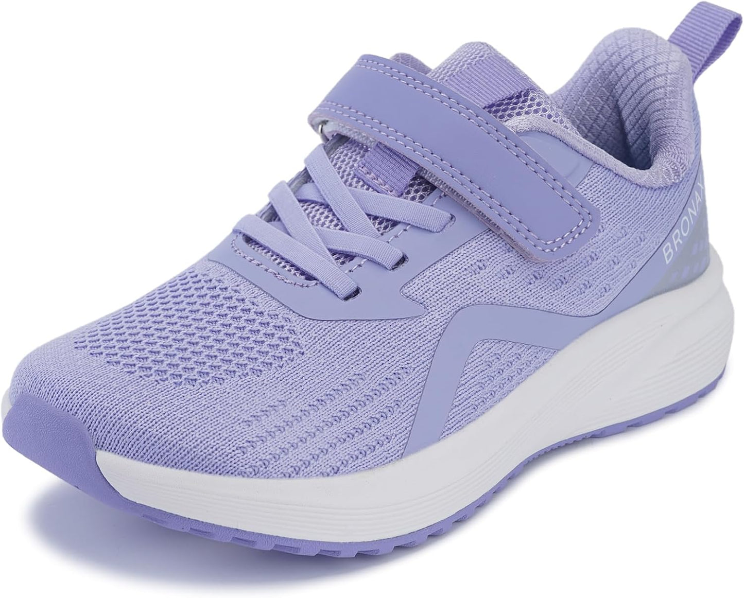 BRONAX Kids Wide Toe Box Tennis Shoes for Active Play
