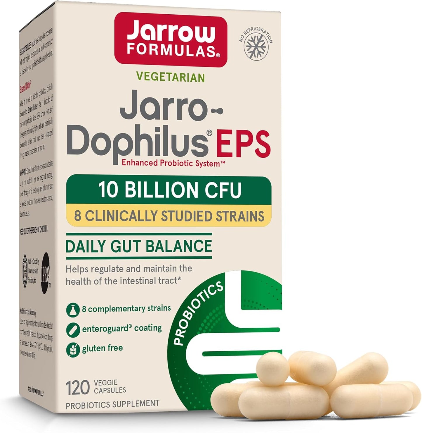 Jarrow Formulas Probiotics 10 Billion CFU for Gut Health