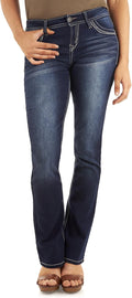 WallFlower Legendary Bootcut Mid-Rise Insta Stretch Jeans (Style N58B)