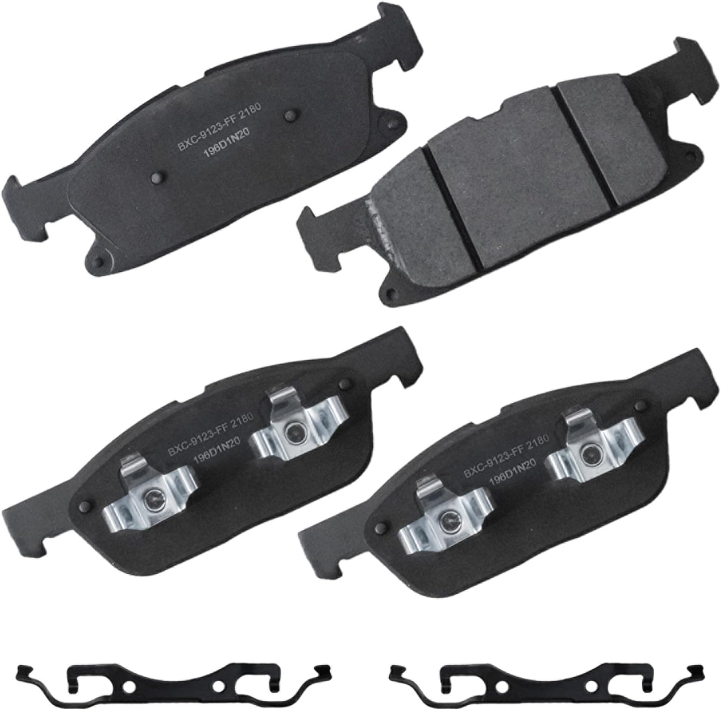 Bendix Premium SBC2180 Ceramic Brake Pads for Ford Edge 2019