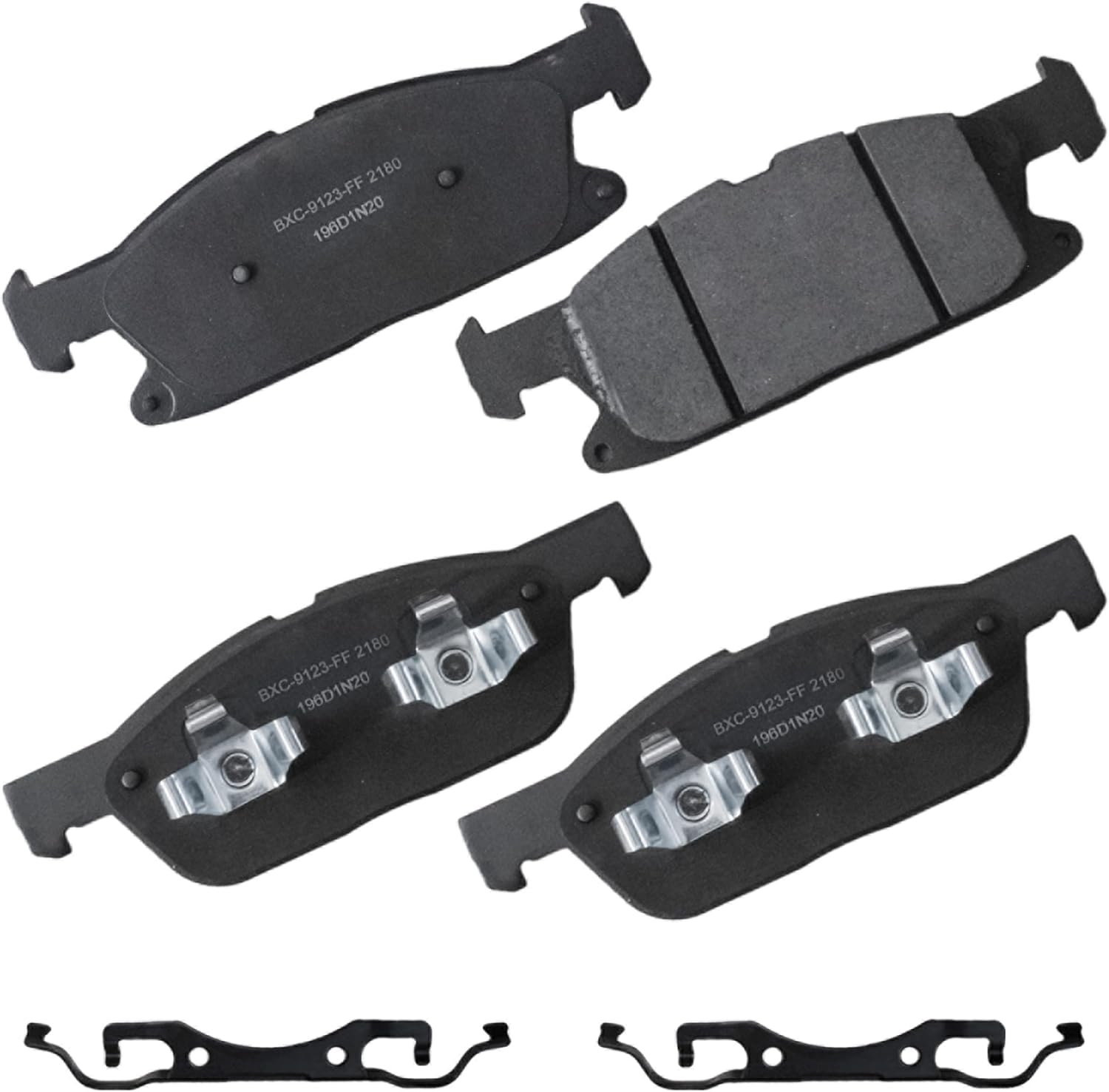 Bendix Premium SBC2180 Ceramic Brake Pads for Ford Edge 2019