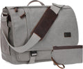 Messenger Bag for Men 17-17.3 in Laptop Canvas Water-resistant Light
