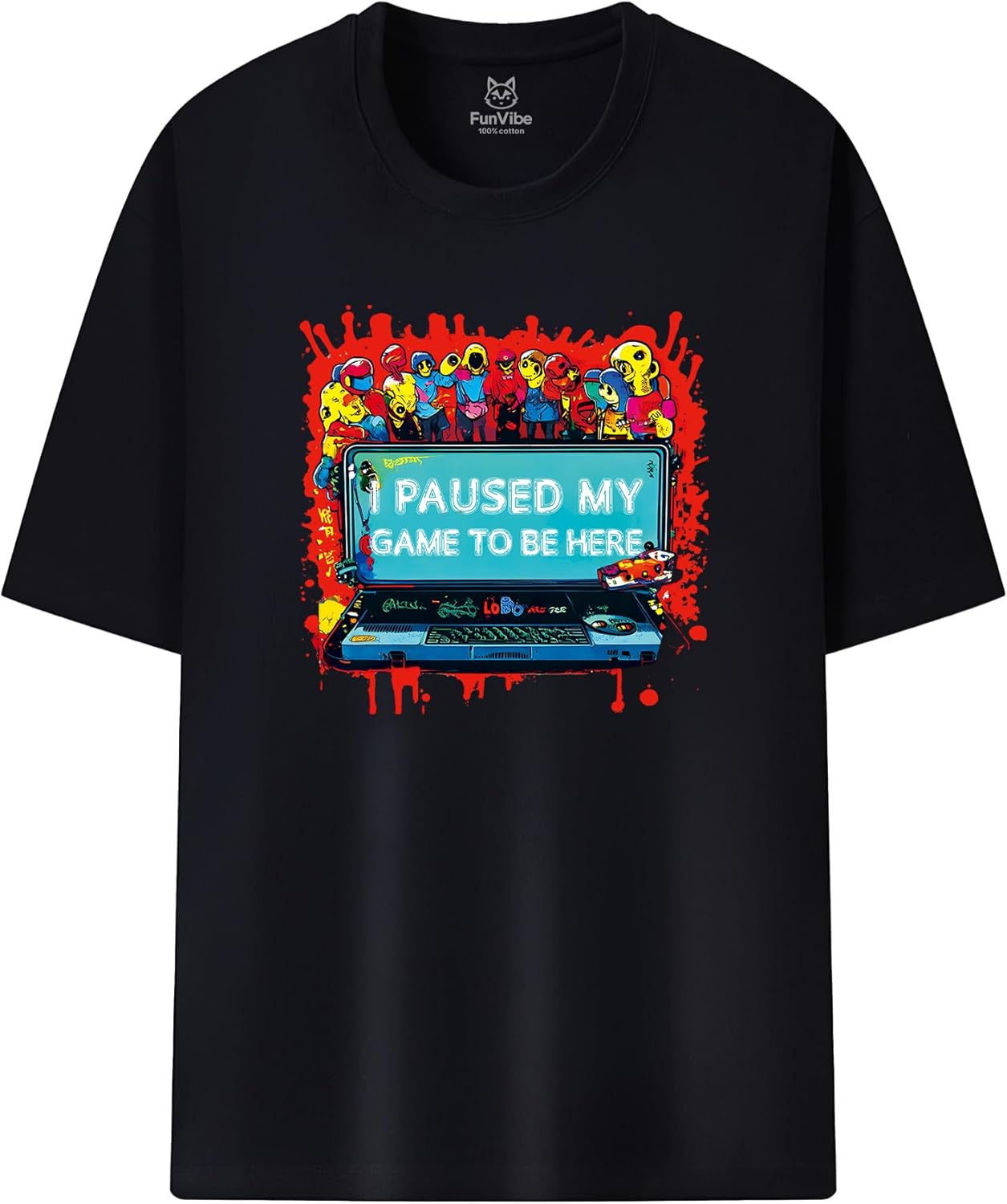 Retro Gamer Tee - Level Up Your Style!