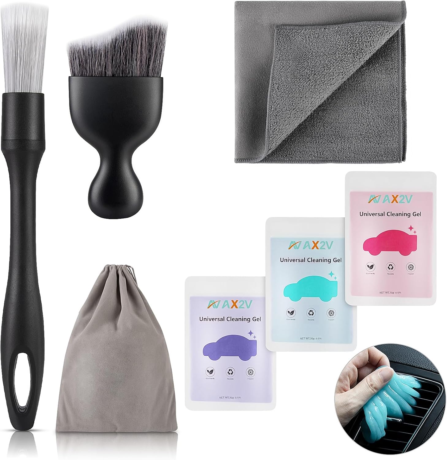 Car Interior Detailing Kit - Clean with Ease!