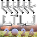 DIY Golf Canopy Corner Kit for Practice - Silver