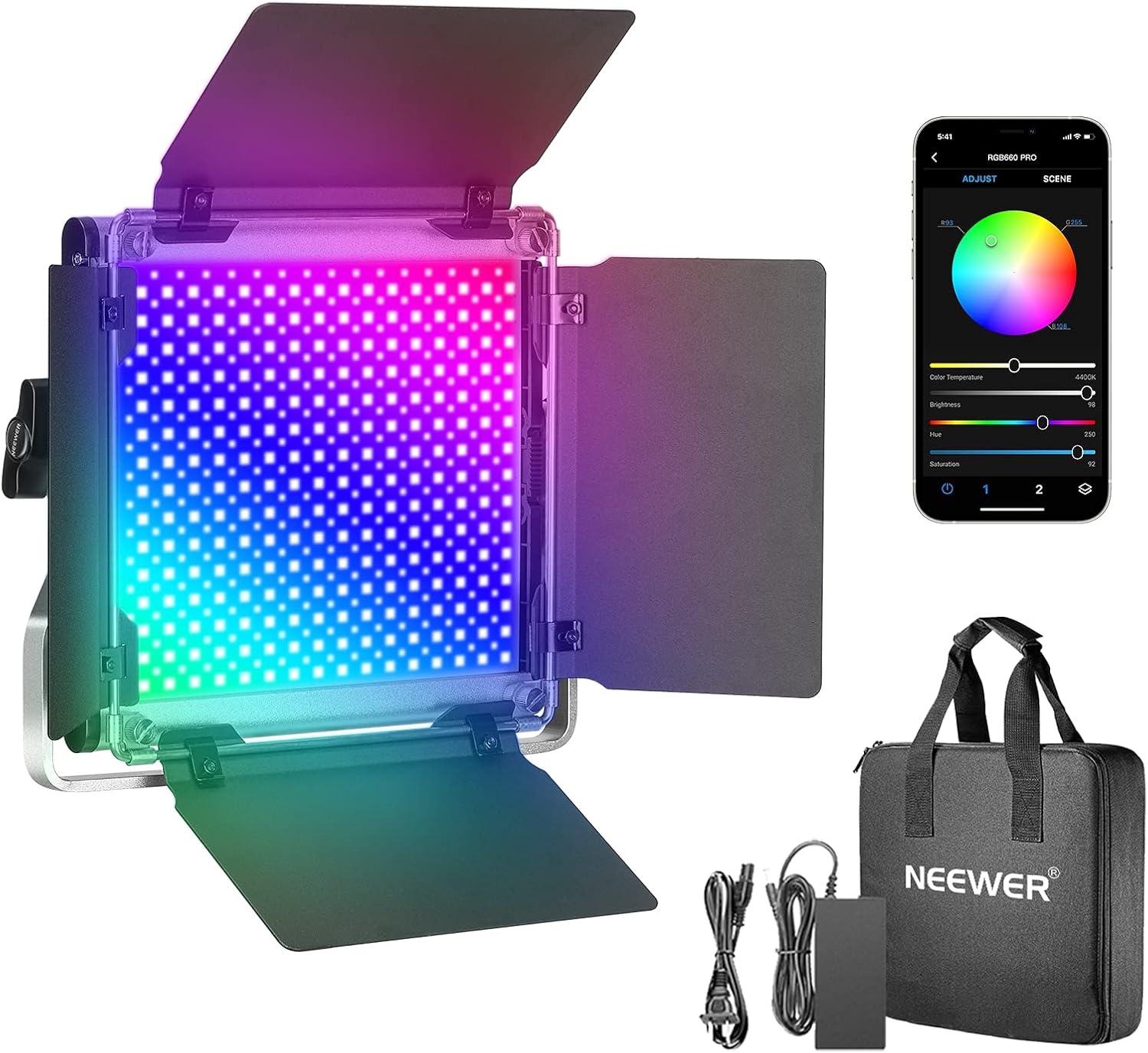 NEEWER 660 PRO RGB Led Video Light for Stunning Photography