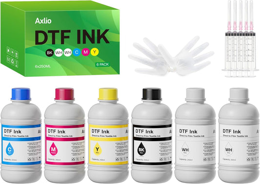 Premium DTF Ink for Heat Transfer Printing - Vivid Colors