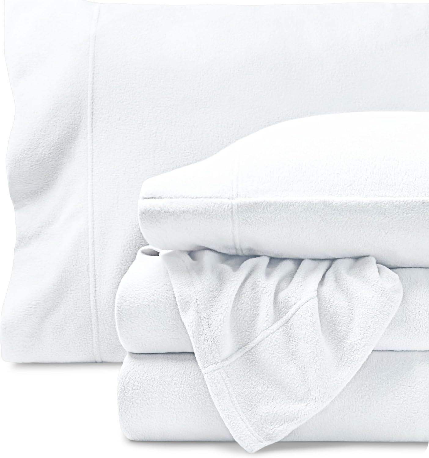 Bare Home Super Soft Fleece Sheet Set for Cozy Comfort