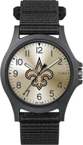 Timex Men's NFL Pride 40mm Watch - Black Case with Gold Dial