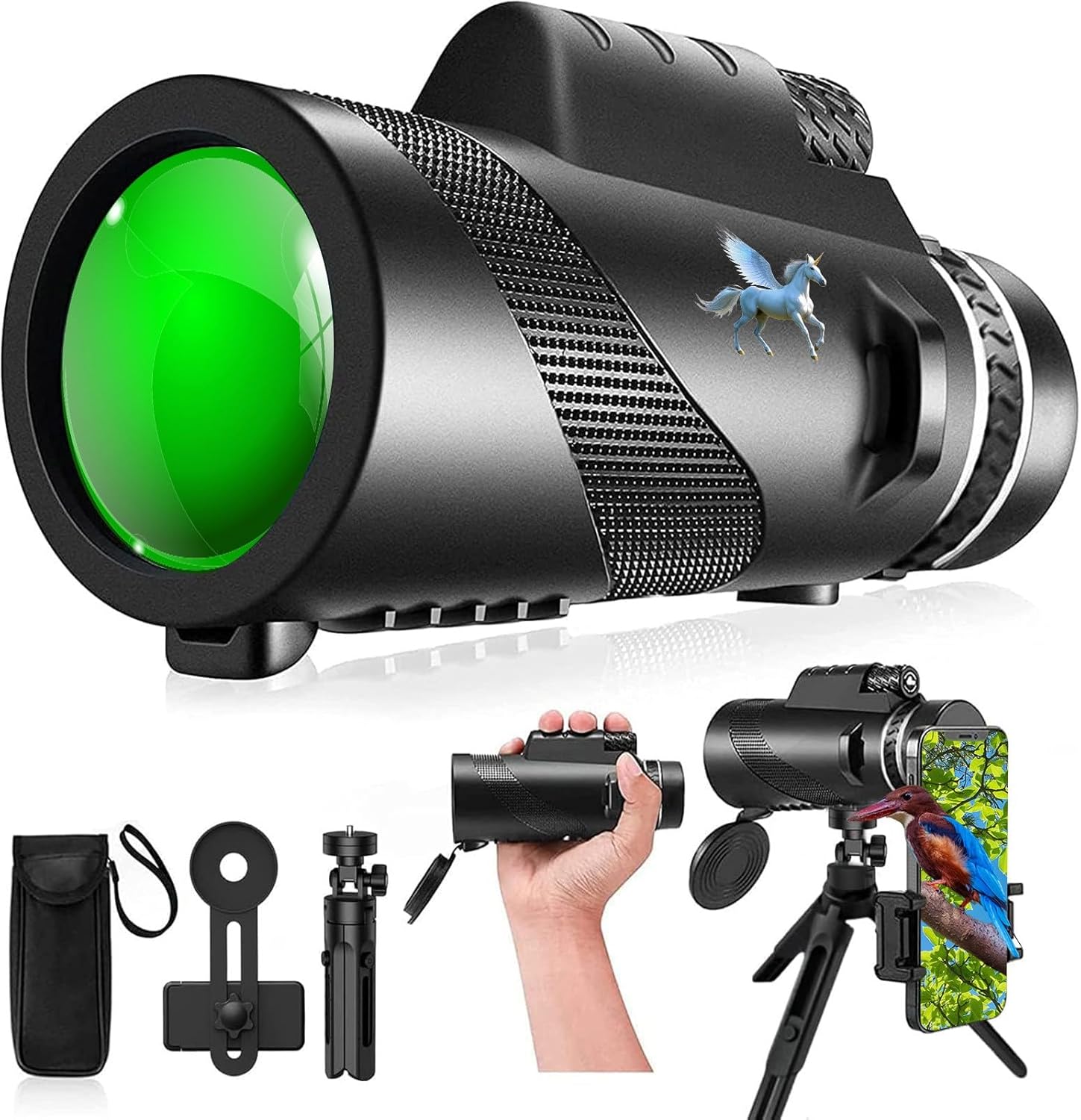 YLQ HD Monocular for Adults - Lightweight, Compact & Powerful