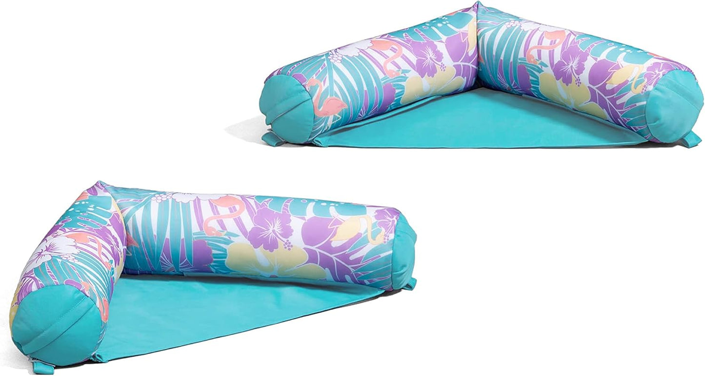 Big Joe Noodle Sling Pool Float with Armrests and Cup Holder