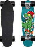 KO-ON 22 in Mini Cruiser Skateboard for Kids - Stable First Board