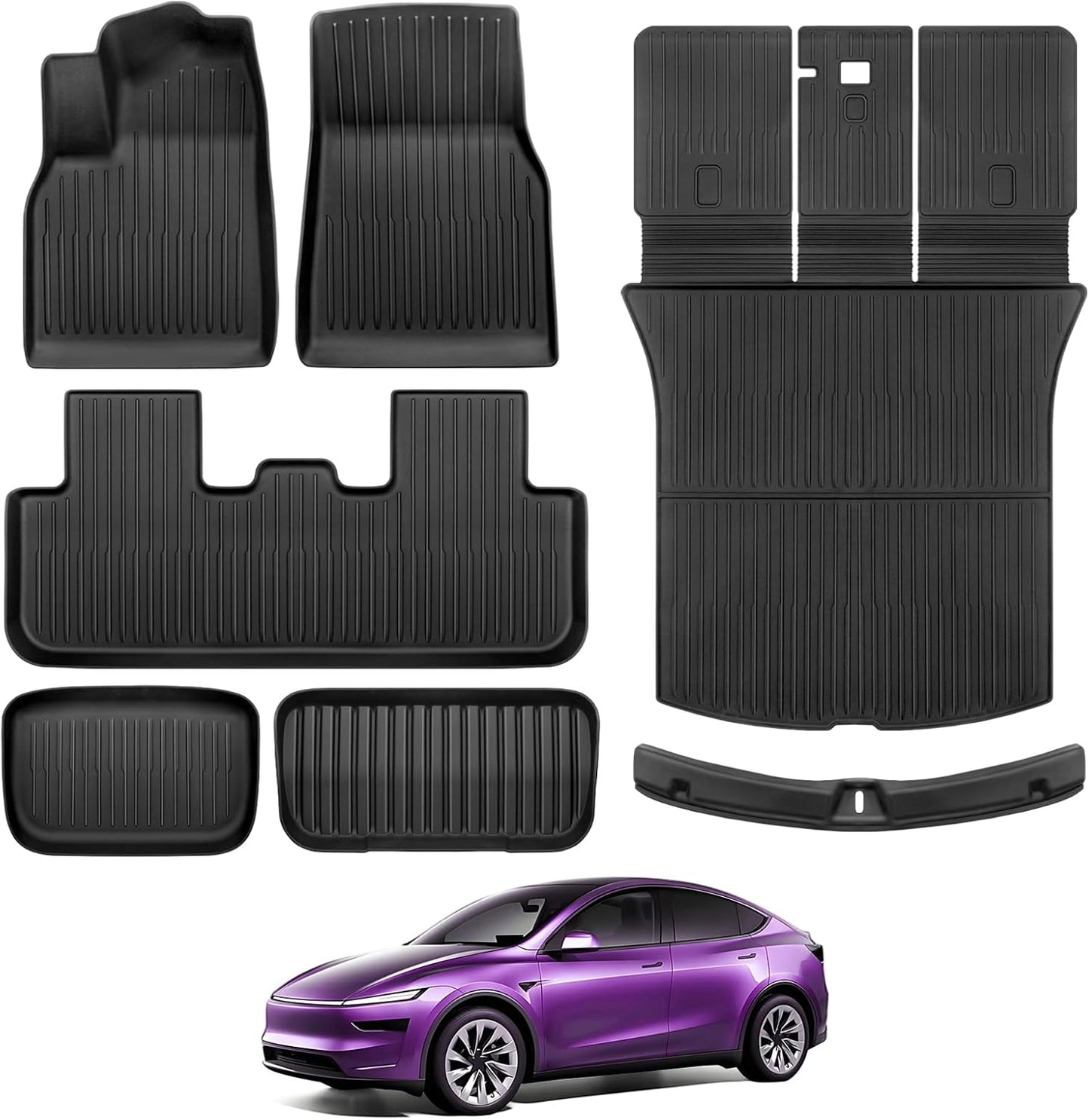 All Weather Floor Mats for Tesla Model Y Juniper 2025 2026