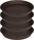 4 Pack Plant Saucer 19 in (16.5 in Base) - Deep Heavy Duty Trays