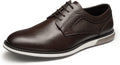 Mens Casual Dress Sneaker Shoes Plain Toe Oxfords - Comfortable Fit