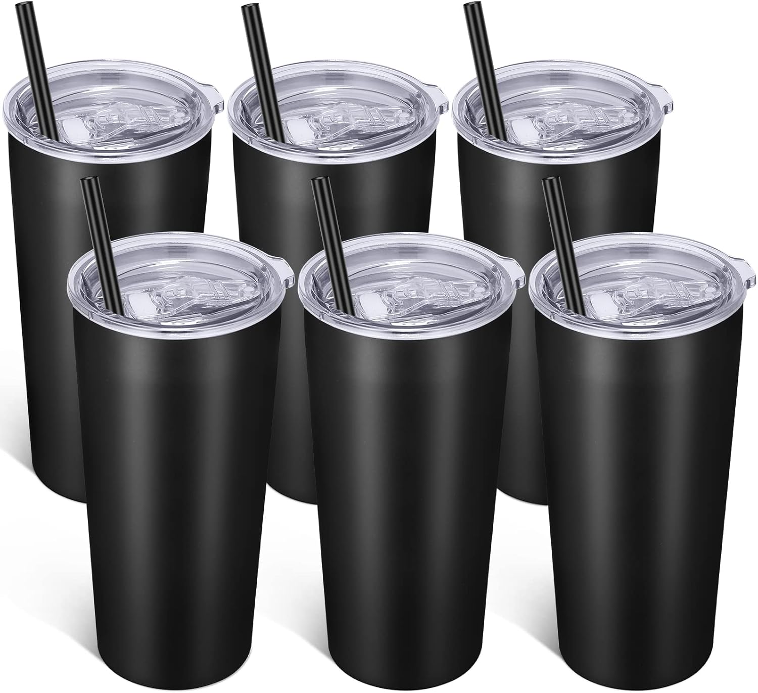 VEGOND 20oz Tumbler Bulk with Lid and Straw for All Occasions