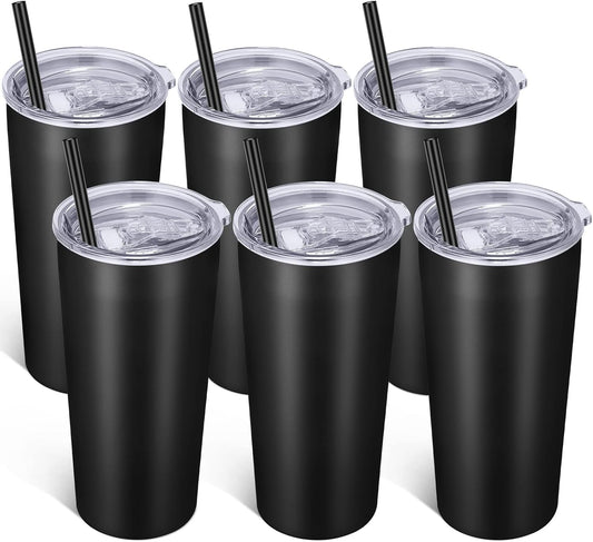 VEGOND 20oz Tumbler Bulk with Lid and Straw for All Occasions