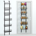 Adjustable 6-Tier Over the Door Pantry Organizer - Narrow Space Saver