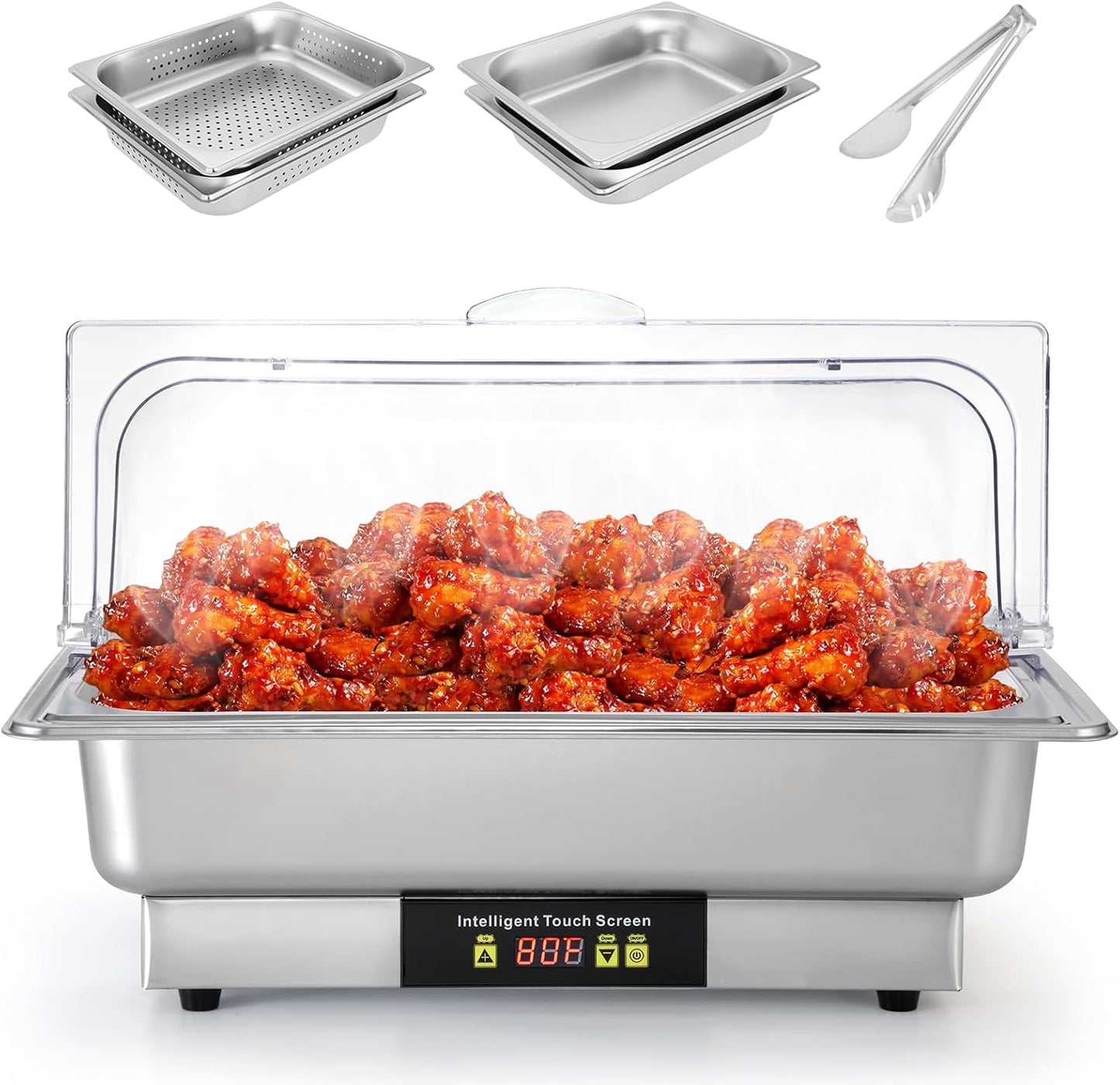 Dyna-Living Electric Chafing Dishes for Buffet, 9.5QT Set