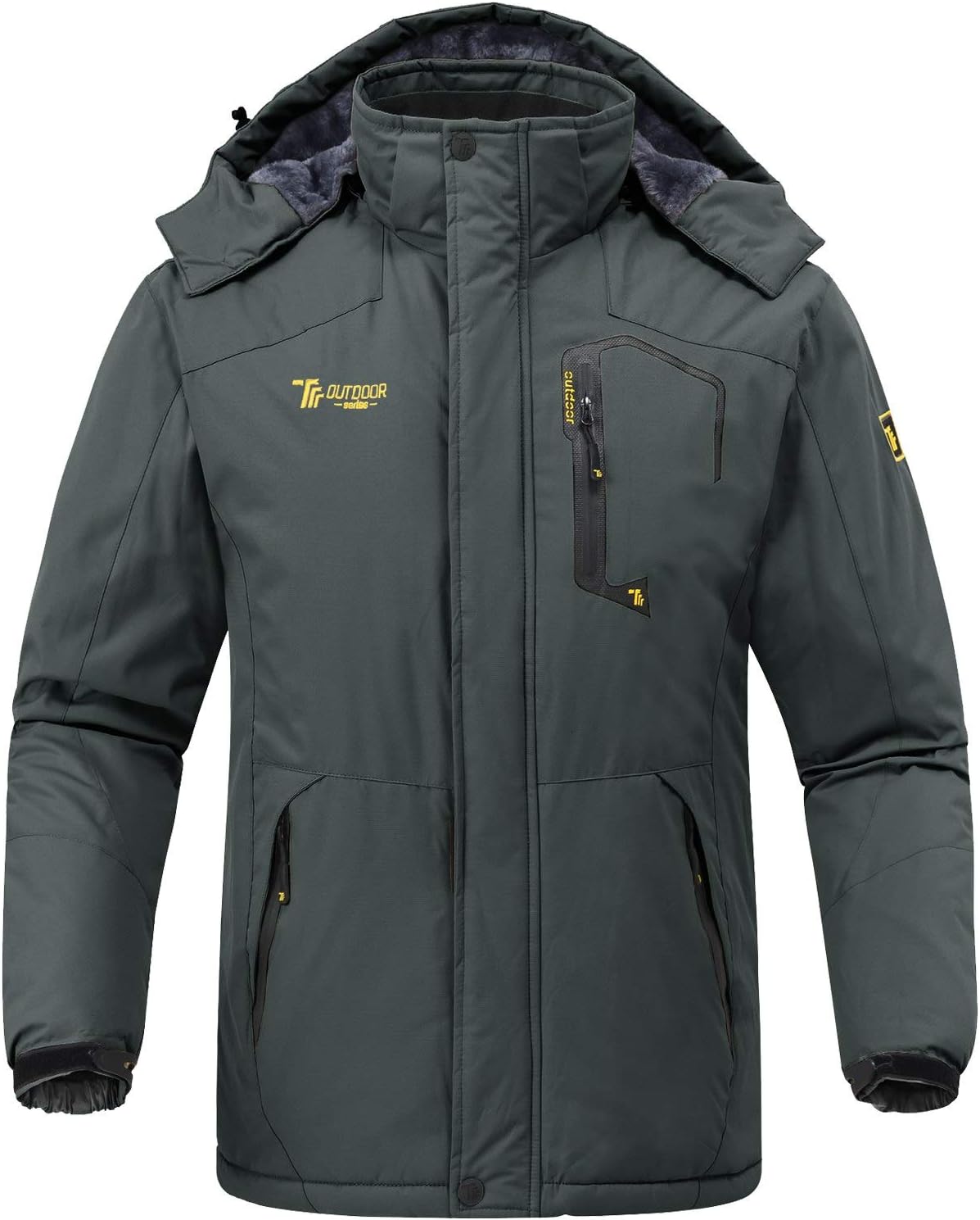 Rdruko Men's Waterproof Ski Jacket